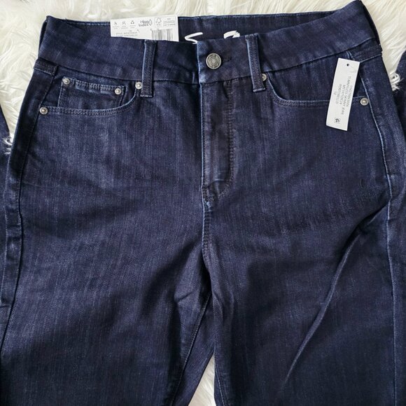 NWT Women's Seven Tummy Less Skinny Jean, Dark Wash, Size 10 - Picture 6 of 10